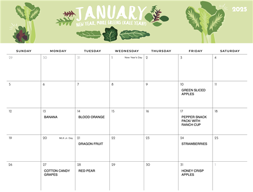 Jan Calendar